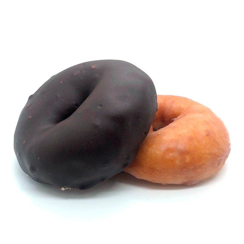 donuts glaseado y chocolate pasteleria el riojano Donuts